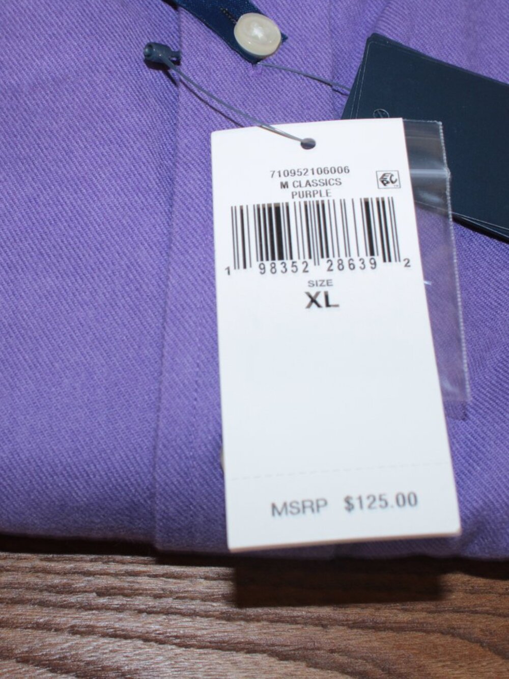 Polo Ralph Lauren Classic Fit Performance Twill Shirt XL NWT - Picture 4 of 8
